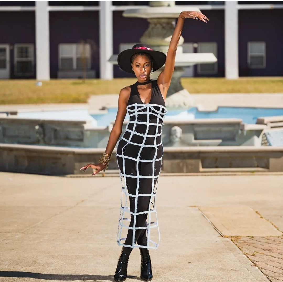 Cage Corset dress