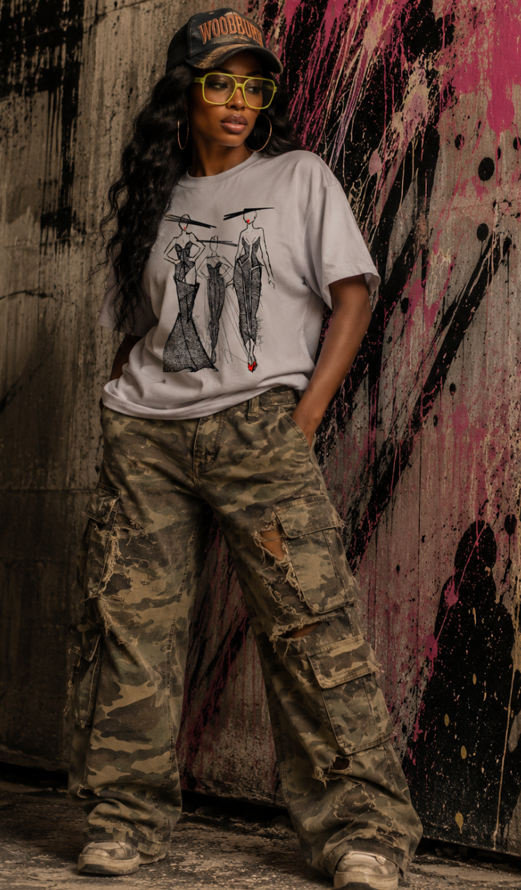 Signature Style Print Tee