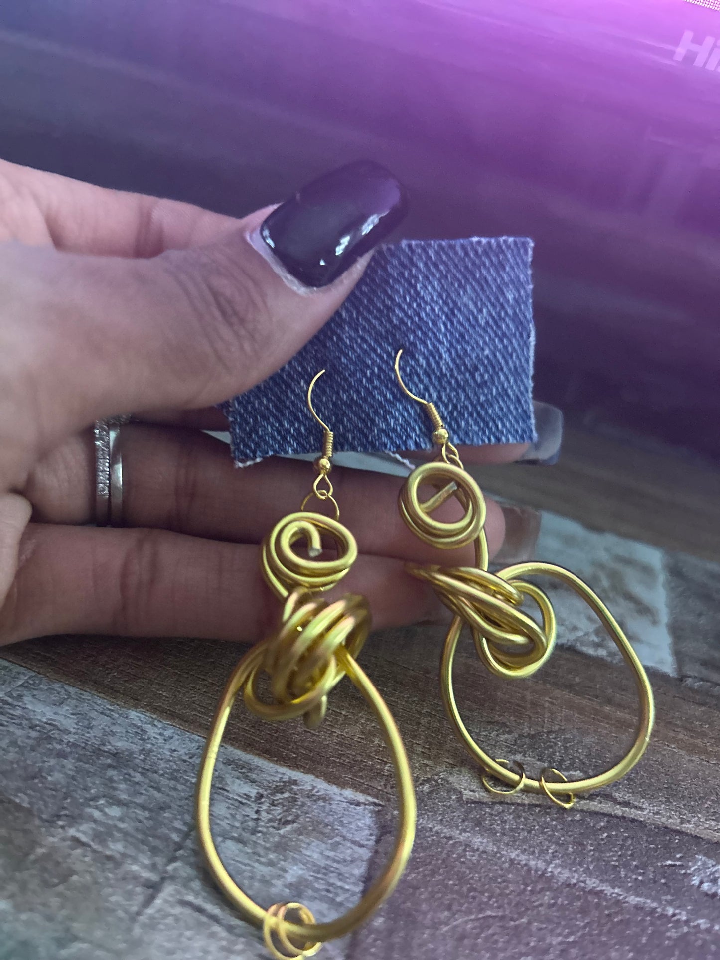 Artist's Pick Wire Earrings