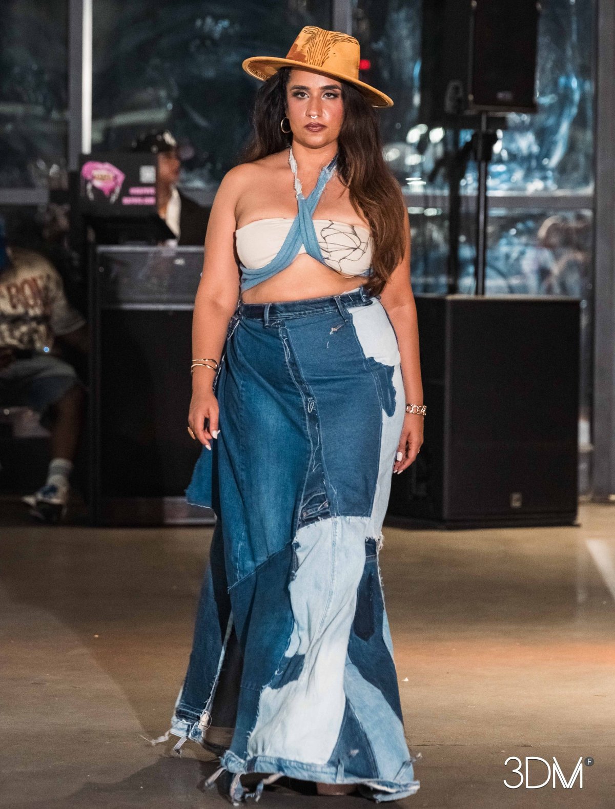 The Denim Wrap Set