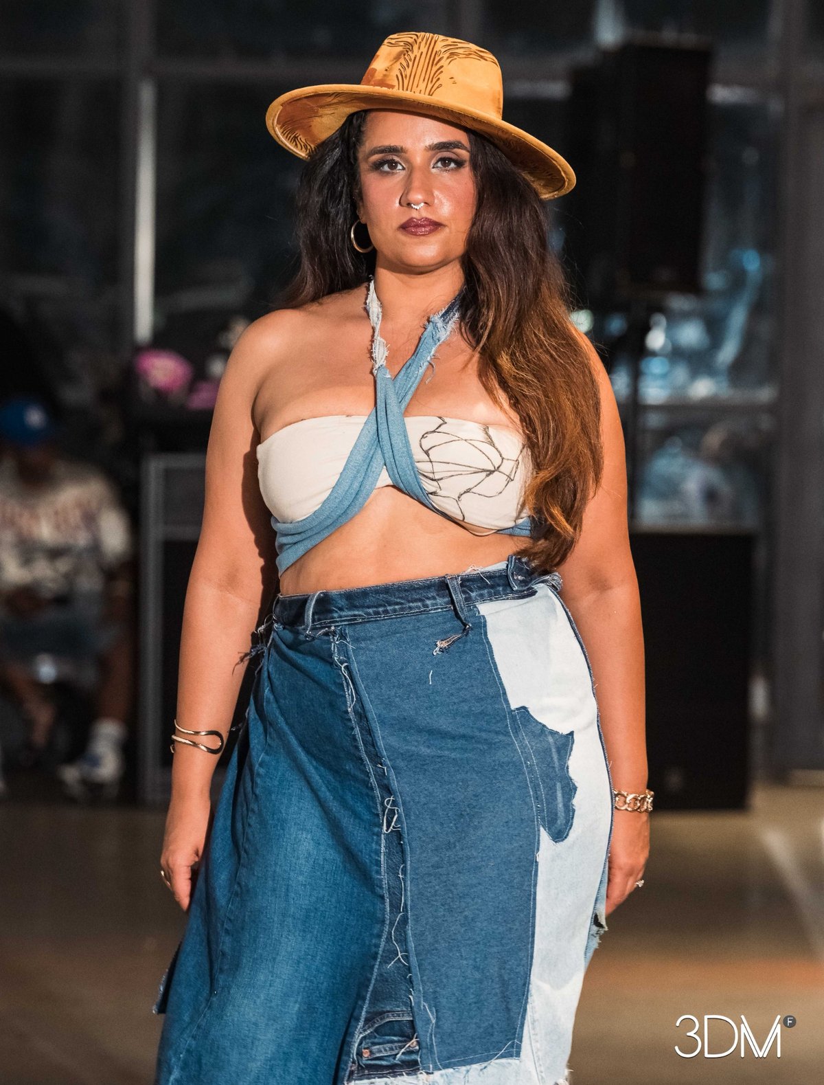 The Denim Wrap Set