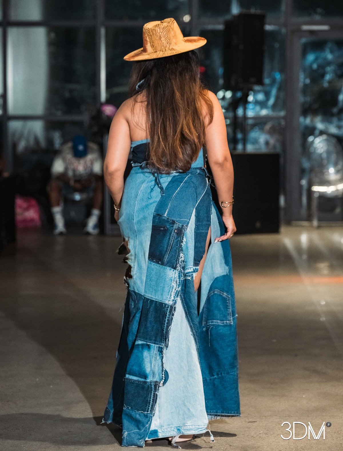 The Denim Wrap Set