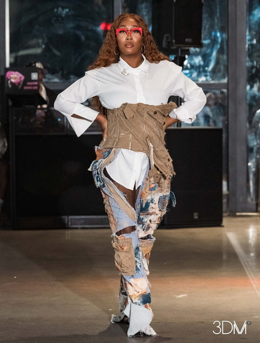 Frankie Cargo Patchwork Chap