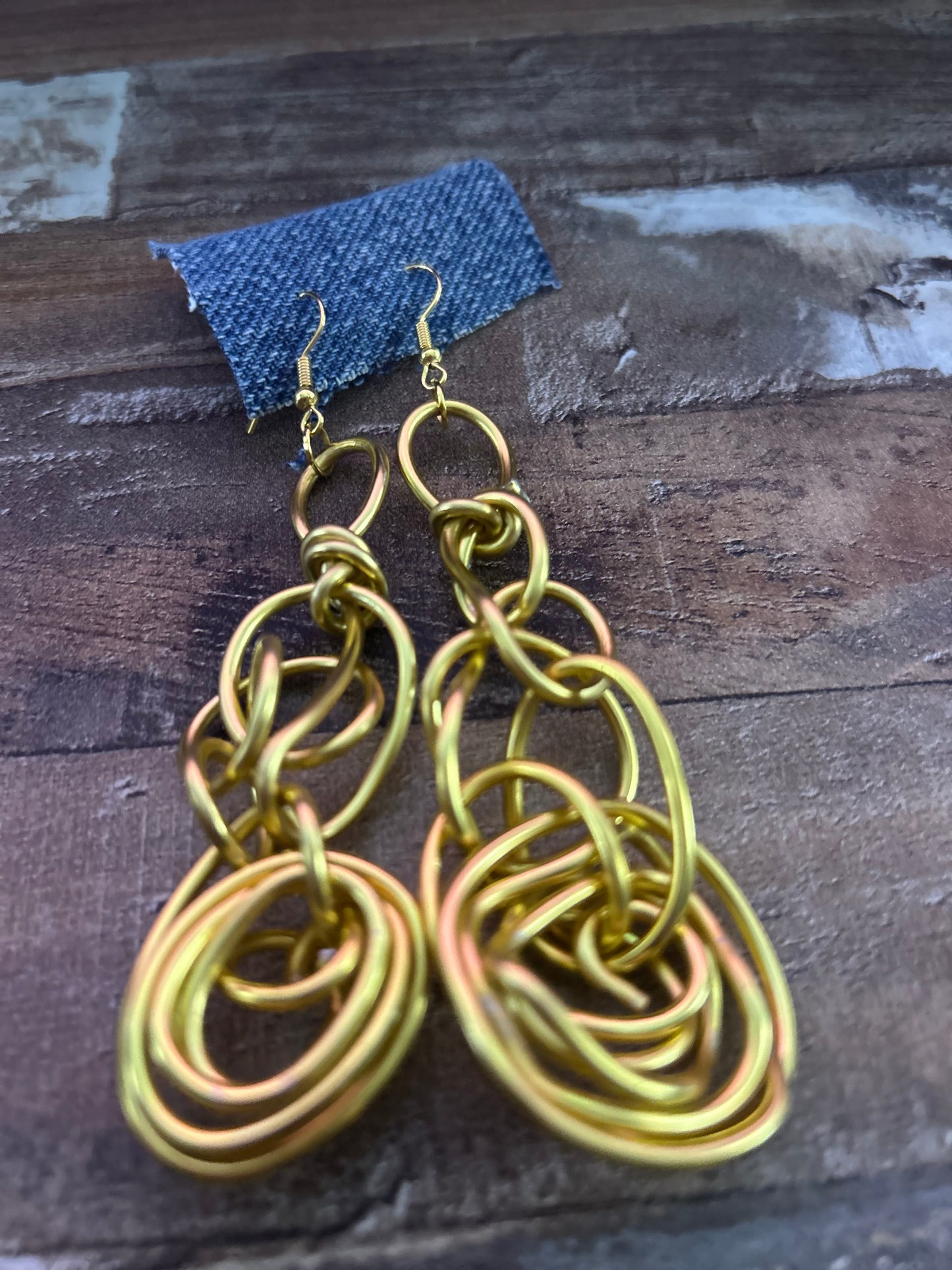 Artist's Pick Wire Earrings