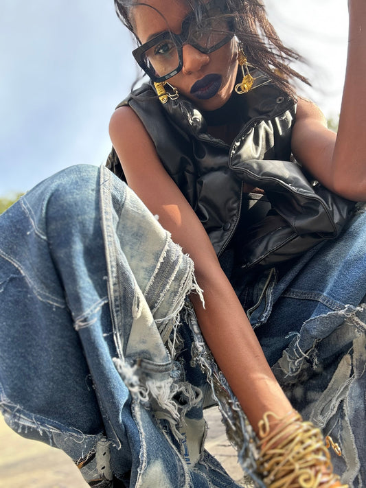 Wire SafetyPin Earrings