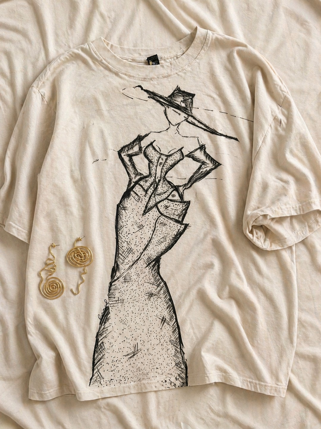Signature Style: Croquis Illustration Tee