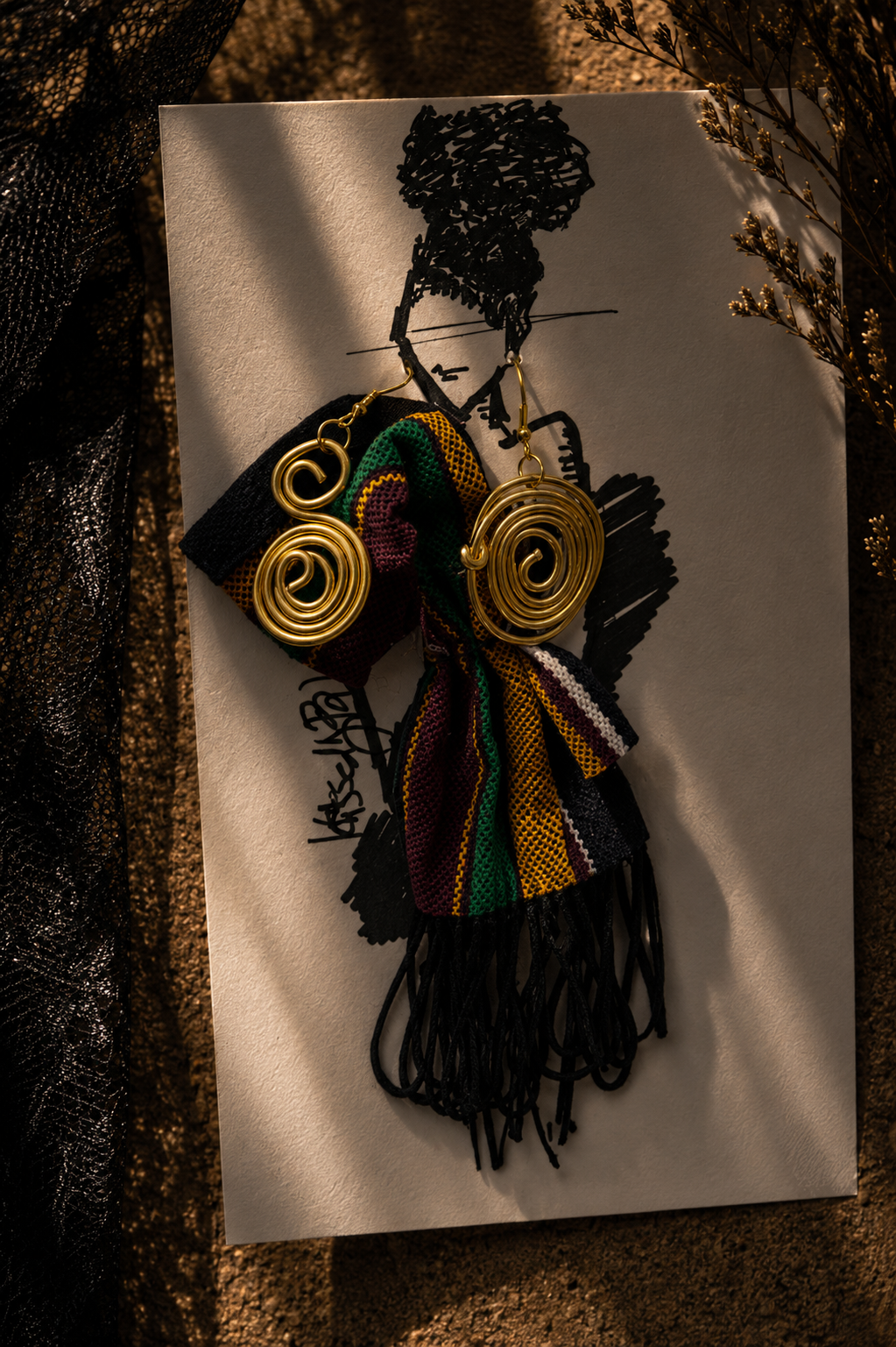 The Adorned Muse Greeting Card