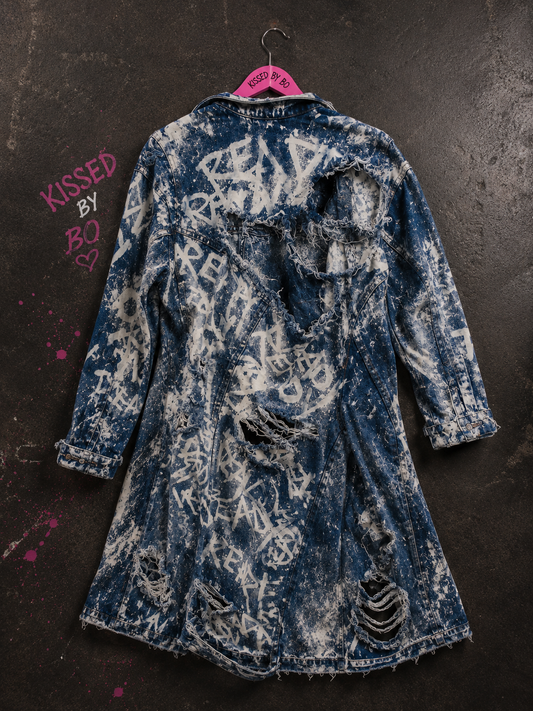 The Ready  Denim Trench