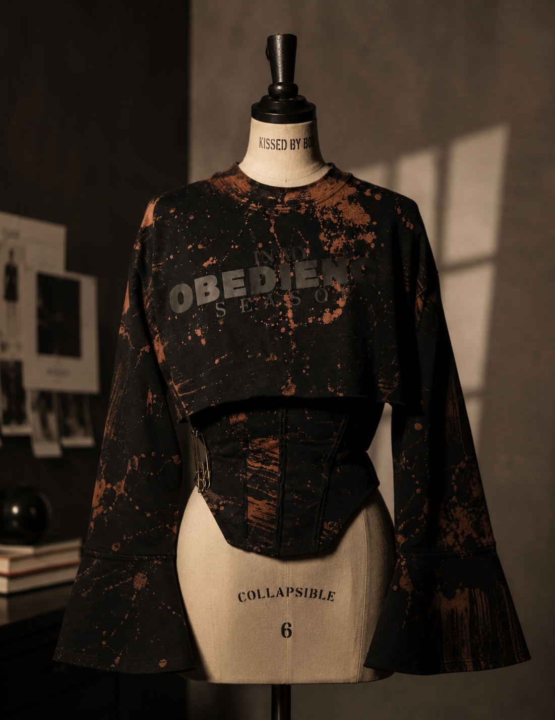 Obedience Season Bleached Leisure Corset Set