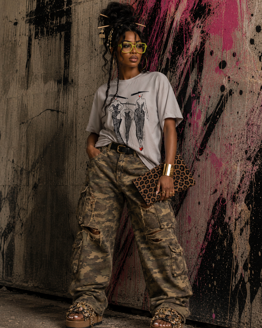 Signature Style Print Tee