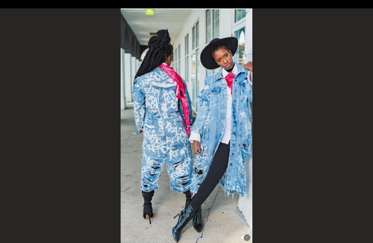 The Ready  Denim Trench